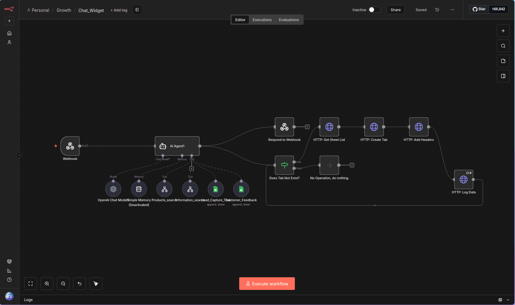 Chat Widget Interface